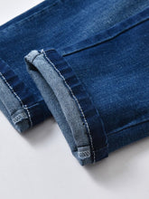 Load image into Gallery viewer, Distressed Denim Jeans
