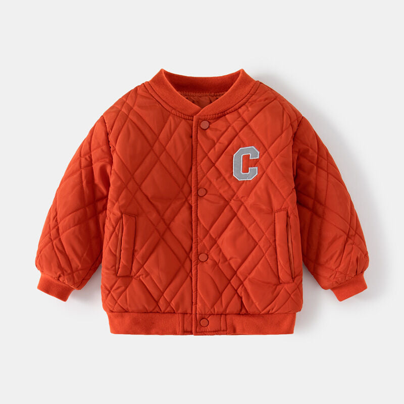 C's Quilted Bomber Jacket